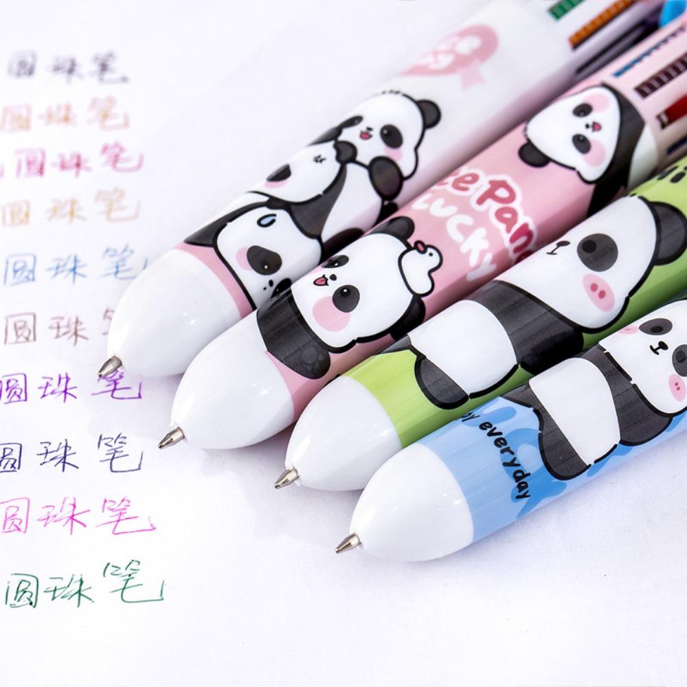 Cute Ballpoint Pen Plastic Stationery Gifts New Panda Ballpoint Pen