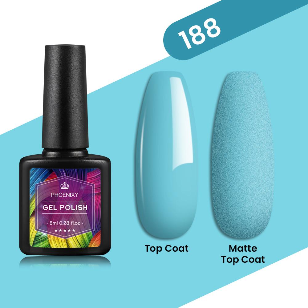 PHOENIXY 80 цветов, 8 мл гель-лак для ногтей, УФ-гель для ногтей, стартовый набор, замачиваемый гель-лак, гель-лак для ногтей, маникюр, DIY салон на дому
