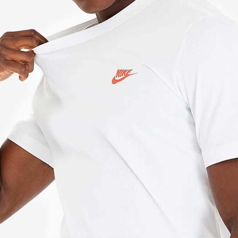 Nike Футболка с коротким рукавом и принтом «Sushi Box», мужская, белая CI6300-100