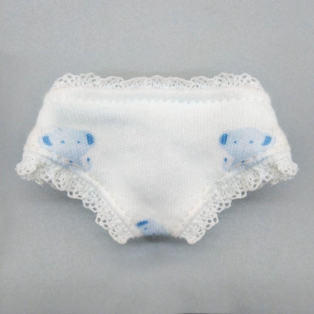 Эластичные кружевные хлопковые трусы нижнее белье DIY нижнее белье подарок для девочки 1/6 BJD кукла/30 см кукла