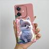 For OPPO A3 4G Phone Case A40 A40m CPH2669 CPH3669 Soft Silicone Sweet Painted Funda Coque Cartoon Printed Protective Back Cover