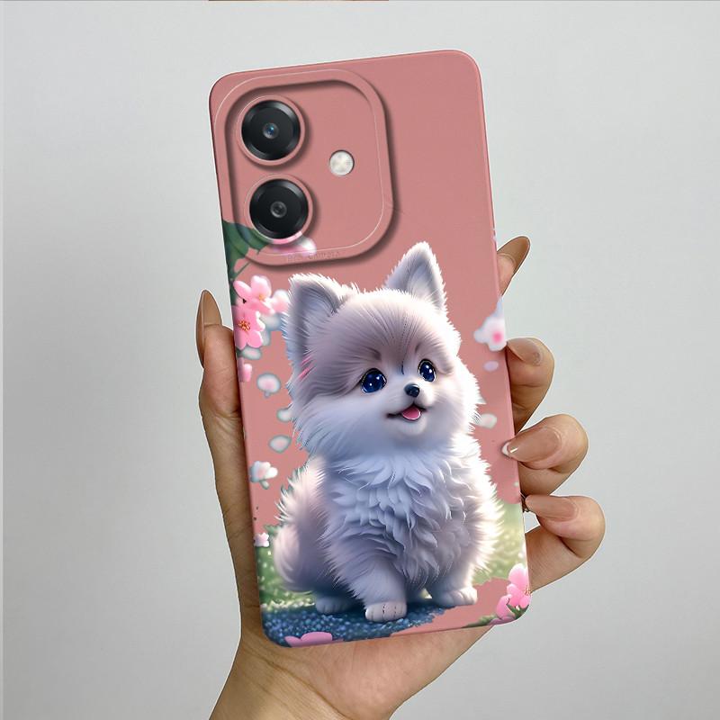 For OPPO A3 4G Phone Case A40 A40m CPH2669 CPH3669 Soft Silicone Sweet Painted Funda Coque Cartoon Printed Protective Back Cover