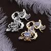 Nine Tailed Fox Brooch Mythology Game Badge Alloy Pin Jewelry For Men Ideal Choice For Gifts