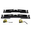 Heavy Duty Wheel Alignment Tool Kit 2PCS Black Toe Alignment Tool Plates with 2 Tape Mesures