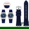 Резиновый ремешок для часов Tudor Royal Series M28600 M28603 Tito циферблат 41 мм модифицированный Водонепроницаемый силиконовый мужской ремешок аксессуары