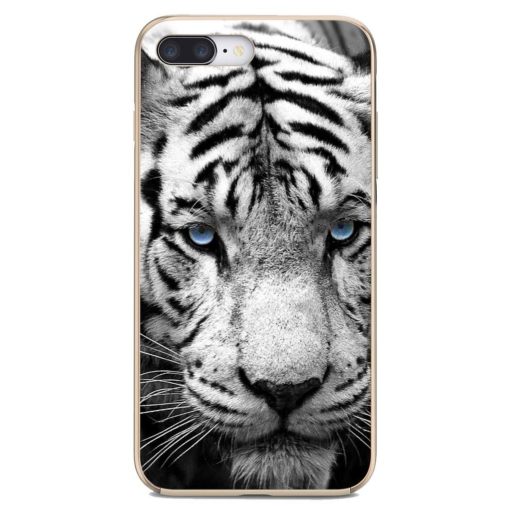 Для Motorola Moto G G2 G3 X4 E4 E5 G5 G5S G6 Z Z2 Z3 C Play Plus 3D Black Tiger Blue Eyes HD Прозрачный мягкий чехол из кожи