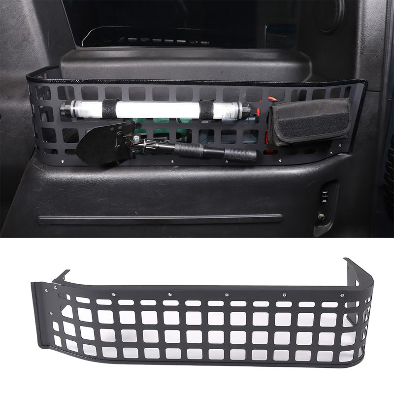 Для Hummer H2 2003-2007 Алюминиевый Автомобильный Боковой Органайзер-Держатель для Хранения в Заднем Багажнике Многофункциональный Органайзер Авто Аксессуары для Интерьера