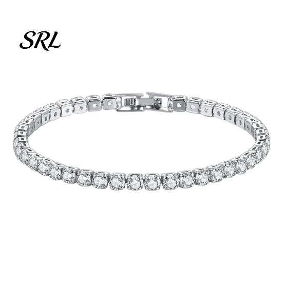 Sophisticated Wrist Ornament Faux Crystal Bracelet for Women, Silver/Golden Rhinestone Bangle Bracelet, Sparkling Adjustable Alloy Jewelry Plated