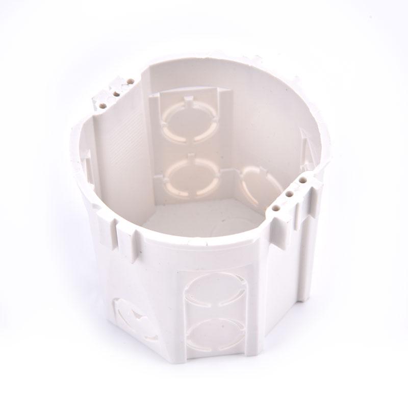 Кассета белой коробки настенной установки внутренняя для переключателя и розетки стандарта ЕС круглая низкопробная проволочная коробка