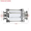 In-Line Sight Glass 304 Stainless Steel With Tri Clamp End Sanitary Flow Sight Glass Flow Pipe OD 19MM-89MM Tri Clamp Type