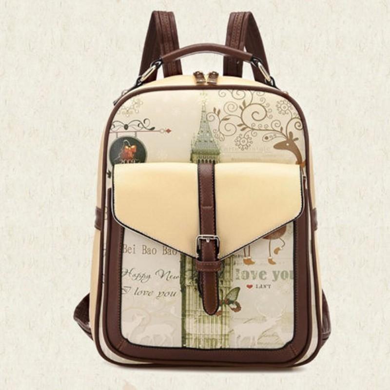Stylish Travel Casual Pu Leather Shoulder Bag Ideal For Women And Girls