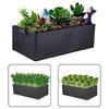 Square Felt Growing Bucket Plant Growth Bag Multi-Functional Vegetable Plant Non-Woven Felt Growing Bag