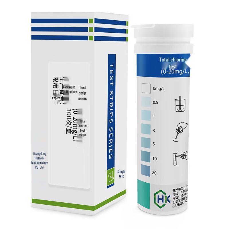 HuanKai Total Chlorine Test Strips