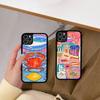 Чехол для телефона с рисунком рыбы-сардины для iPhone 16 15 14 13 12 11 Pro Max Plus Ударопрочный Жесткий чехол из ТПУ+ПК