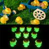 Animals Night Glow, 50PCS Miniature Things Figurines To Hide, Animals Figures, For DIY Garden Decoration Dollhouse Micro Landsc