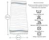 Serviette de Plage - PROMO LINGE - Fouta - 200 x 100 cm - Coton - Légère et absorbante