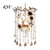 Elegant Decorative Gifts Handmade Acrylic Wind Chimes for Christmas Window Decoration, Festive Hanging Wall Fireplace Accents Ornaments Indoor