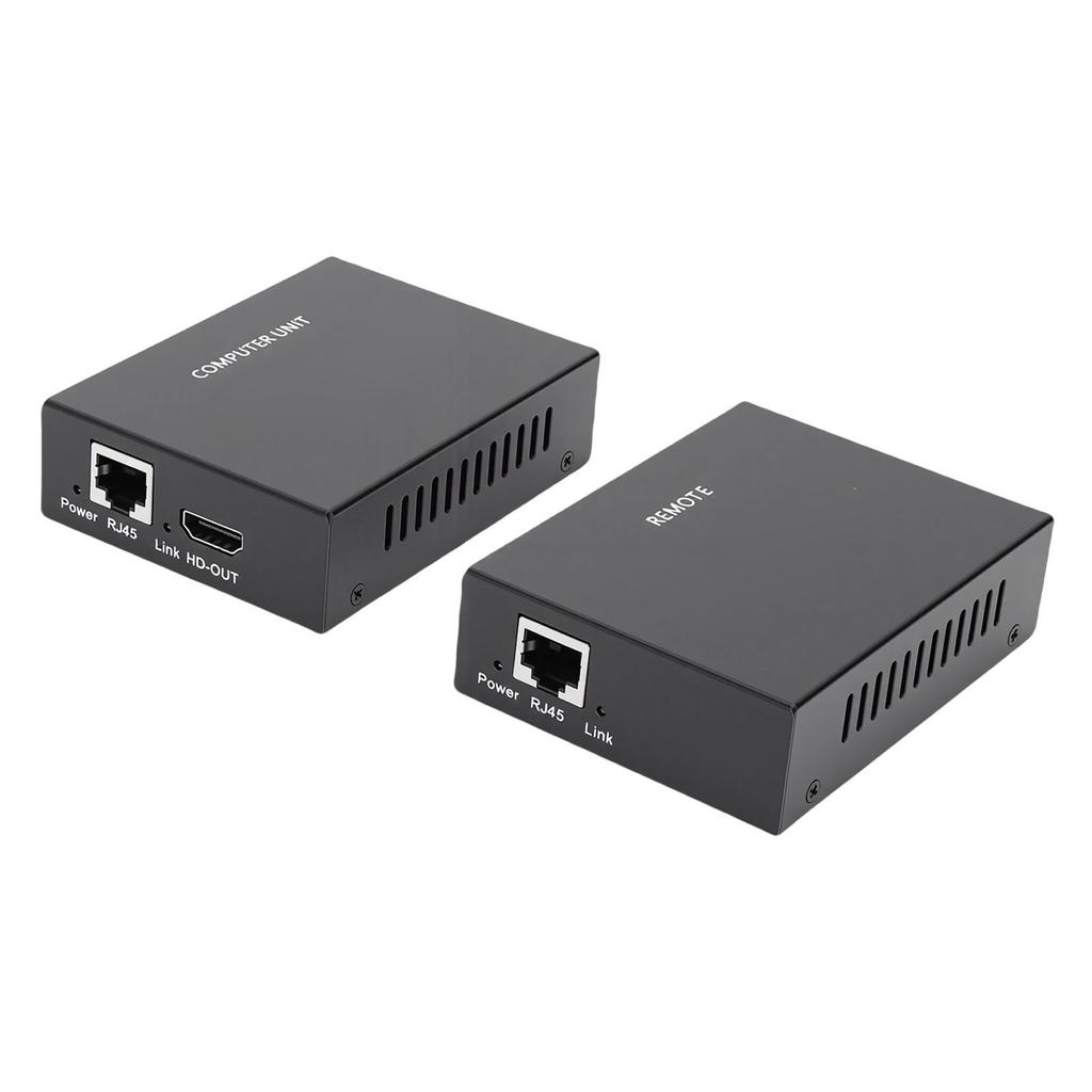4K 30 Гц 120 м HD Мультимедийный интерфейс KVM-удлинитель с USB KVM-управлением Передача по кабелю Cat5e Cat6 POC Питание