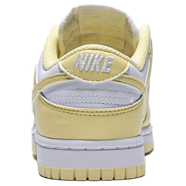 Nike Dunk Low NN Кружево Удобная посадка Низкие кеды для скейтбординга Женские кроссовки Белый Желтый IX5021171