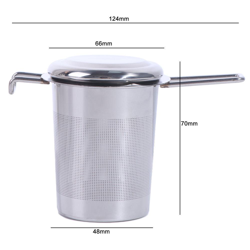 Stainless Steel Tea Filter Reusable Tea Brewer Multi-Purpose Tea Infuser  Home