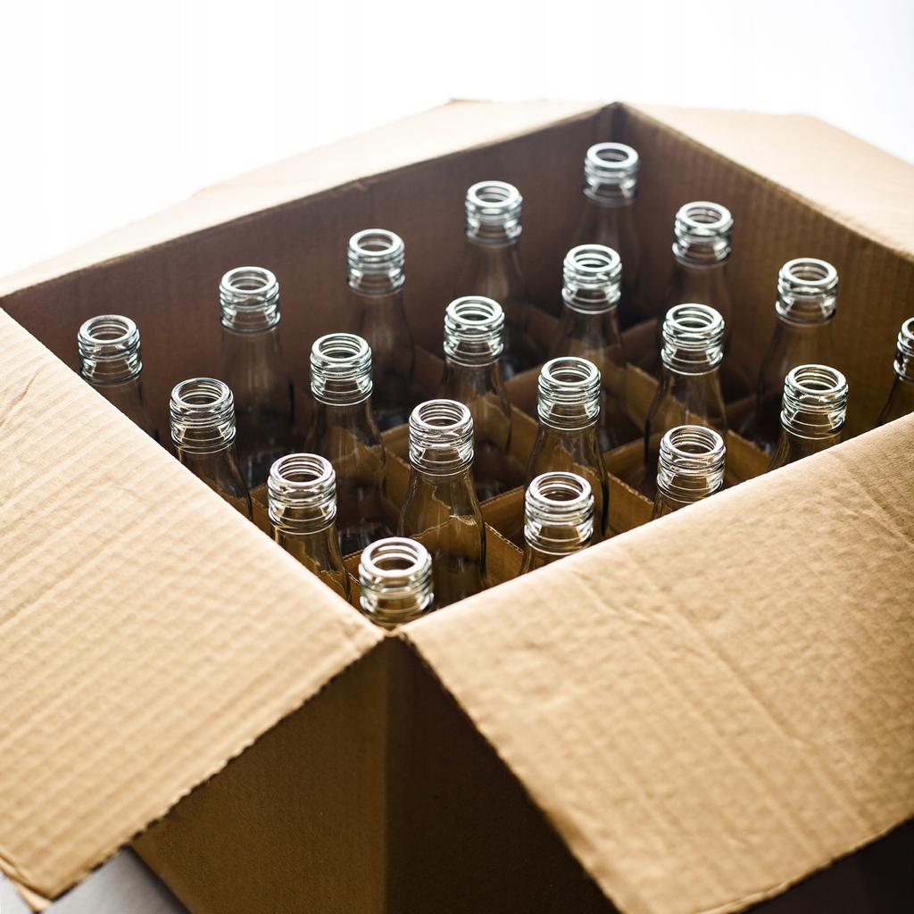 20X Butelki Monopolowe 0,5L Zakrętka + Kratownica Monopol 500Ml Na Wódkę