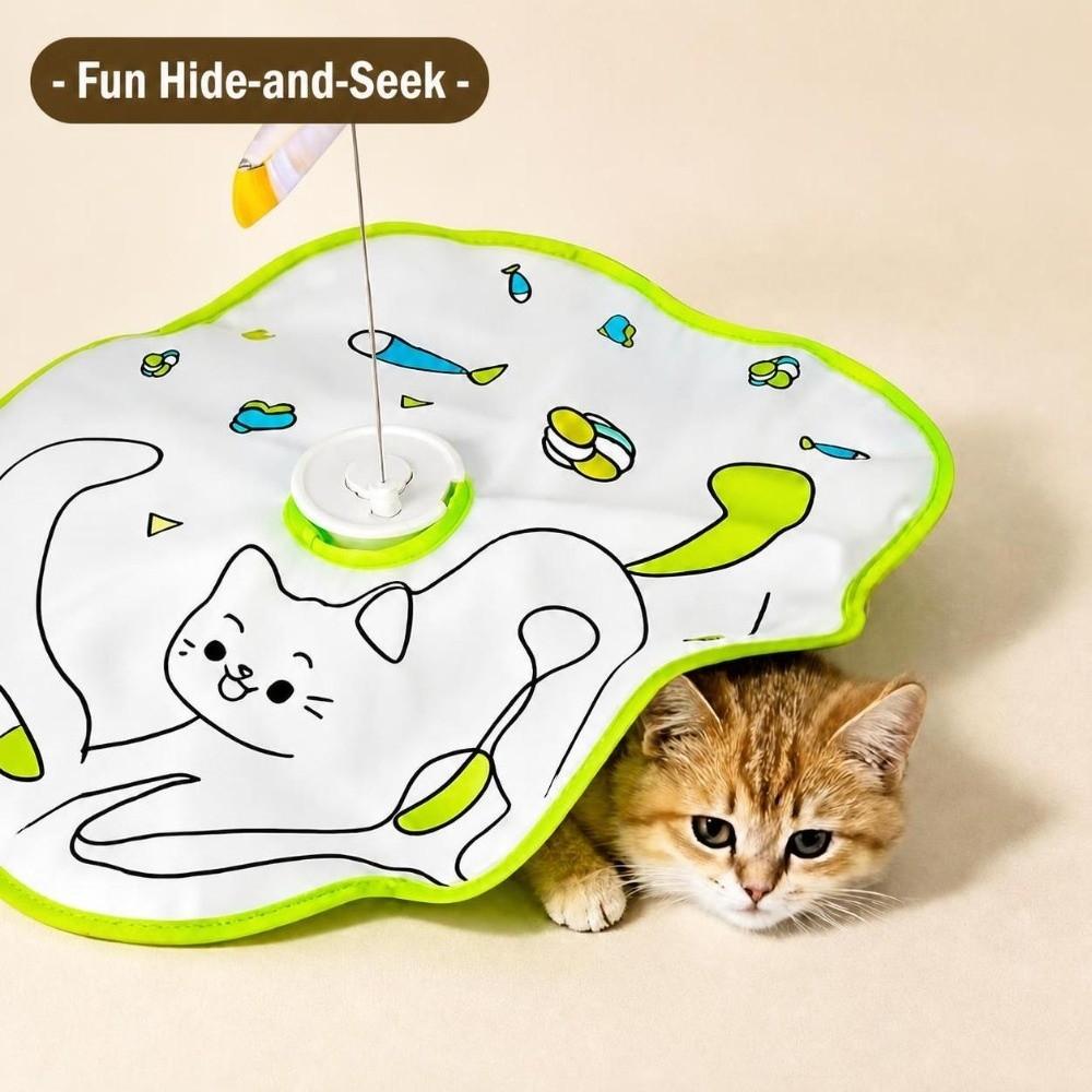 Relieve Boredom Smart Cat Toys with Butterfly Cat Teaser Tassel Tail Cat Toy Pet ToysIndoor Play