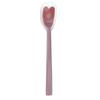Ikesho Authentic Silicone Spoon, Large, 20.5 X 3.7 Cm, Cocoa, IK8005