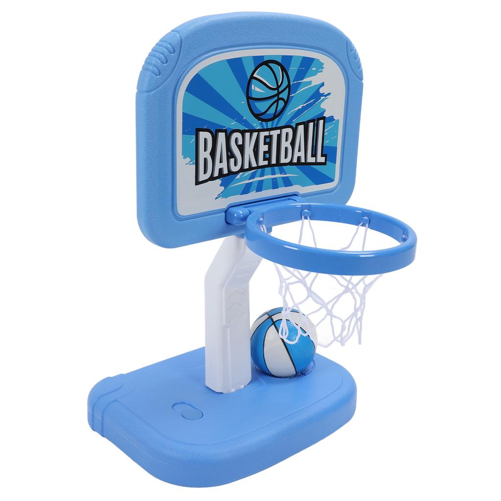 Баскетбольное кольцо для бассейна с регулируемой высотой, интерактивный игровой набор для баскетбола у бассейна с 2 мячами и насосом