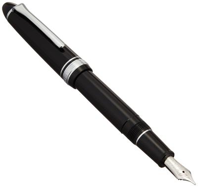 Sailor fountain pen Profit Light Silver Отделка Черный Жирный 11-1039-620
