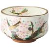 Matcha Bowl Matcha Bowl X Powdered Hand Painted Kasumi Sakura Matcha Bowl Tea Ceremony Matcha Bowl Pottery Mino Ware Made In Japan Ale-net 12.6 H8.2cm