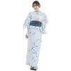 Юката с поясом Хэйко, традиционный лилиевый, светлый, идеально подходит для летних фестивалей и фейерверков, один размер подходит [GRAXIA] Женский комплект из 2 предметов (мягкий пояс), стиль,