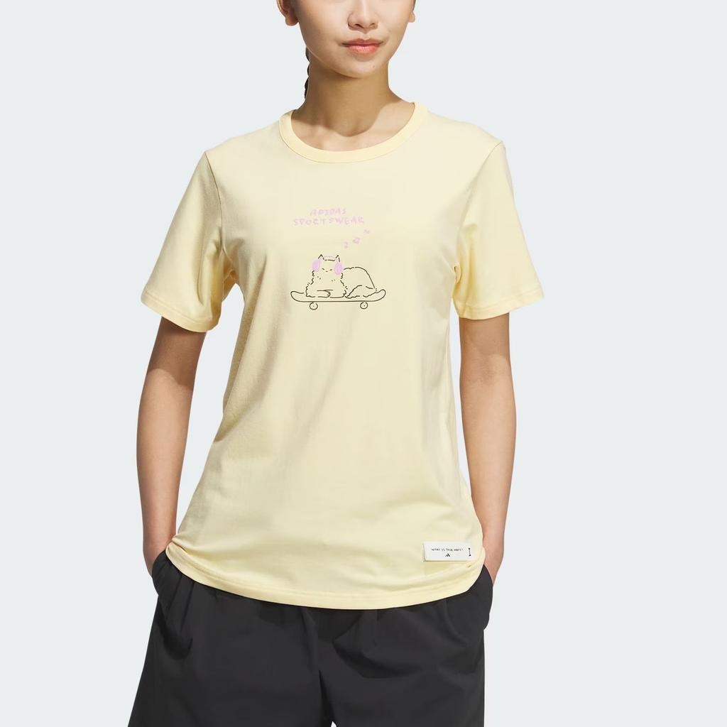 adidas GRAPHIC T-SHIRT MBTI T Women's JN6662