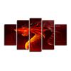 Dragon Feast Skyrim Game 5 шт. HD декоративные настенные художественные холсты плакаты картины для гостиной домашний декор картины украшения