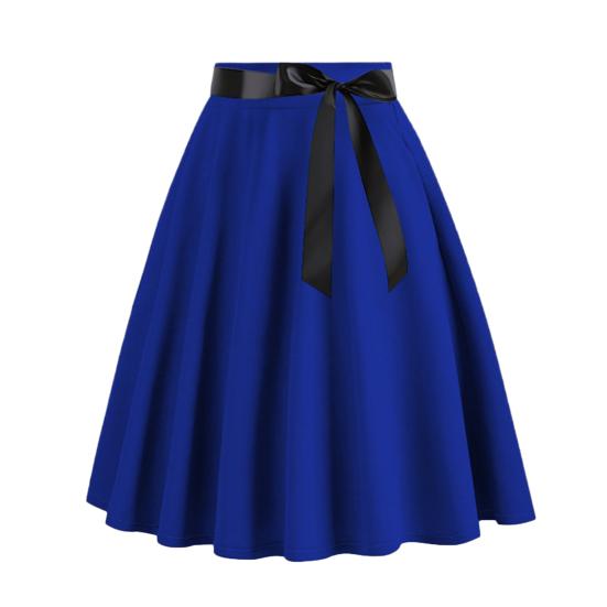 Женская юбка с высокой талией, со шнуровкой на талии, юбка для фигурного катания в стиле пэчворк, цветное сценическое представление