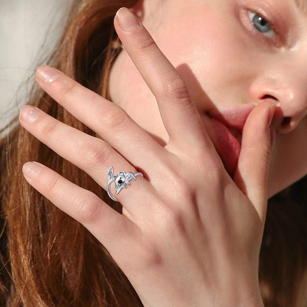 Trendy Style Animal Ring Simple Design Open Ring Fashionable Animal Open Ring Daily Wear