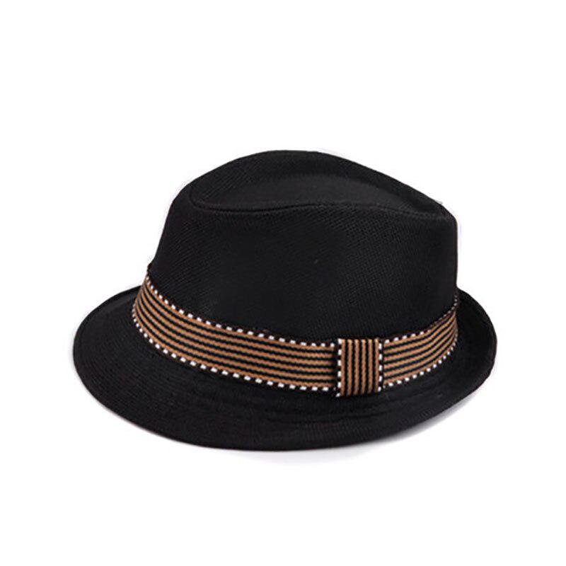 Summer Children Sun Hat Vintage Boys Western Cowboy Hats Kids Wide Brim Jazz Cap