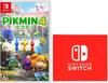 Pikmin 4 Switch Дизайн логотипа Nintendo Switch, в комплекте ткань из микрофибры - [Бонус]