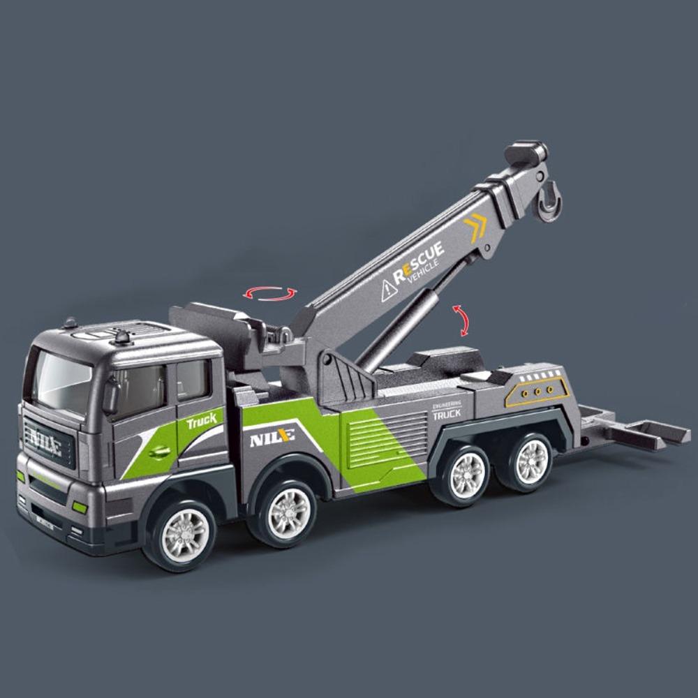 Цинк цинковый сплав литой кран грузовик игрушки моделирование транспортное средство экскаватор инженерия модель автомобиля дети студент