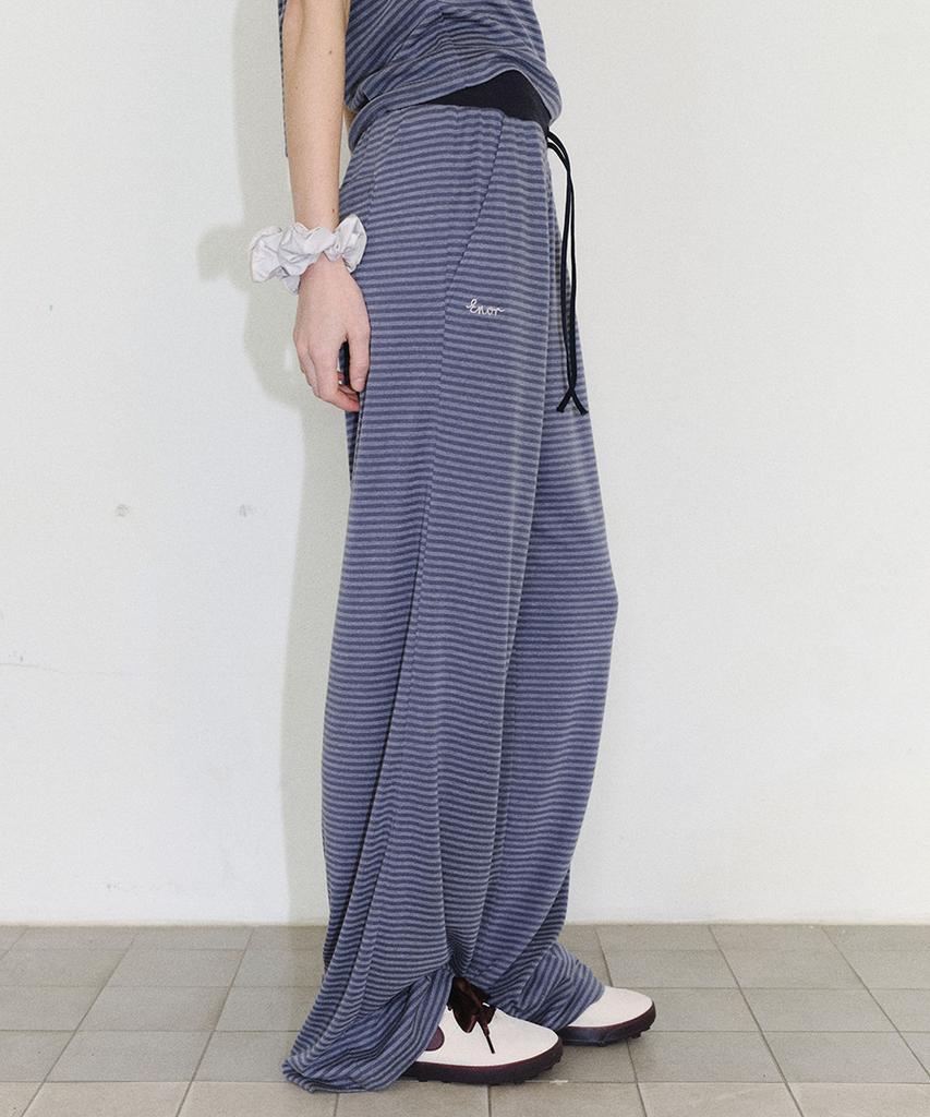 EN OR [Core] Color Combi Stripe Sweatpants - Dark Gray