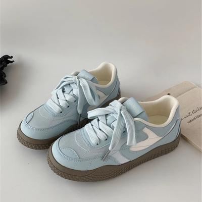 2025 весна новая коллекция стиль колледжа ретро маленькие белые туфли на плоской подошве спортивная обувь повседневная обувь универсальная обувь для скейтборда женская обувь