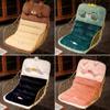 Cartoon Cute Seat Cushion Soft Thick Plush Back Cushion Antislip Office Chair Cushion Backrest Cushion Bedroom Floor Cushion