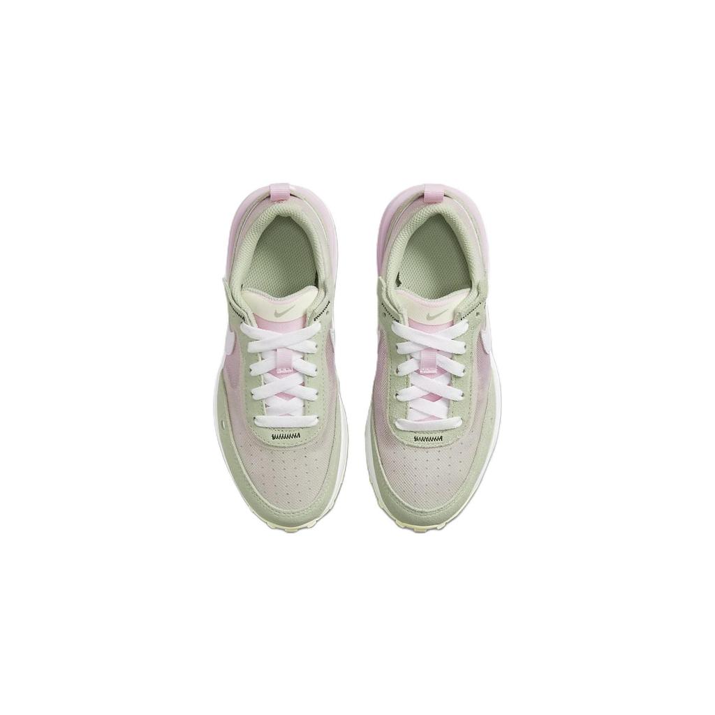 Nike Детские кроссовки Waffle One PS Honeydew Green Pink-Foam Coconut-Milk DC0480-602