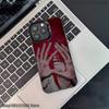 Чехол для телефона Аниме М-Макима для iPhone 17,16,15,14,13,12,11,Pro,XS,Max,Plus,Mini,SE4,E Черный Матовый Ударопрочный Чехол