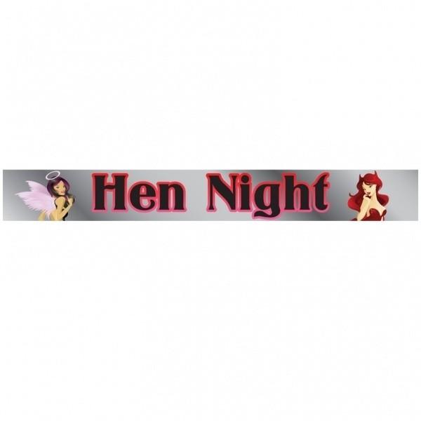 Amscan Good Girl/Bad Girl Foil Hen Night Banner