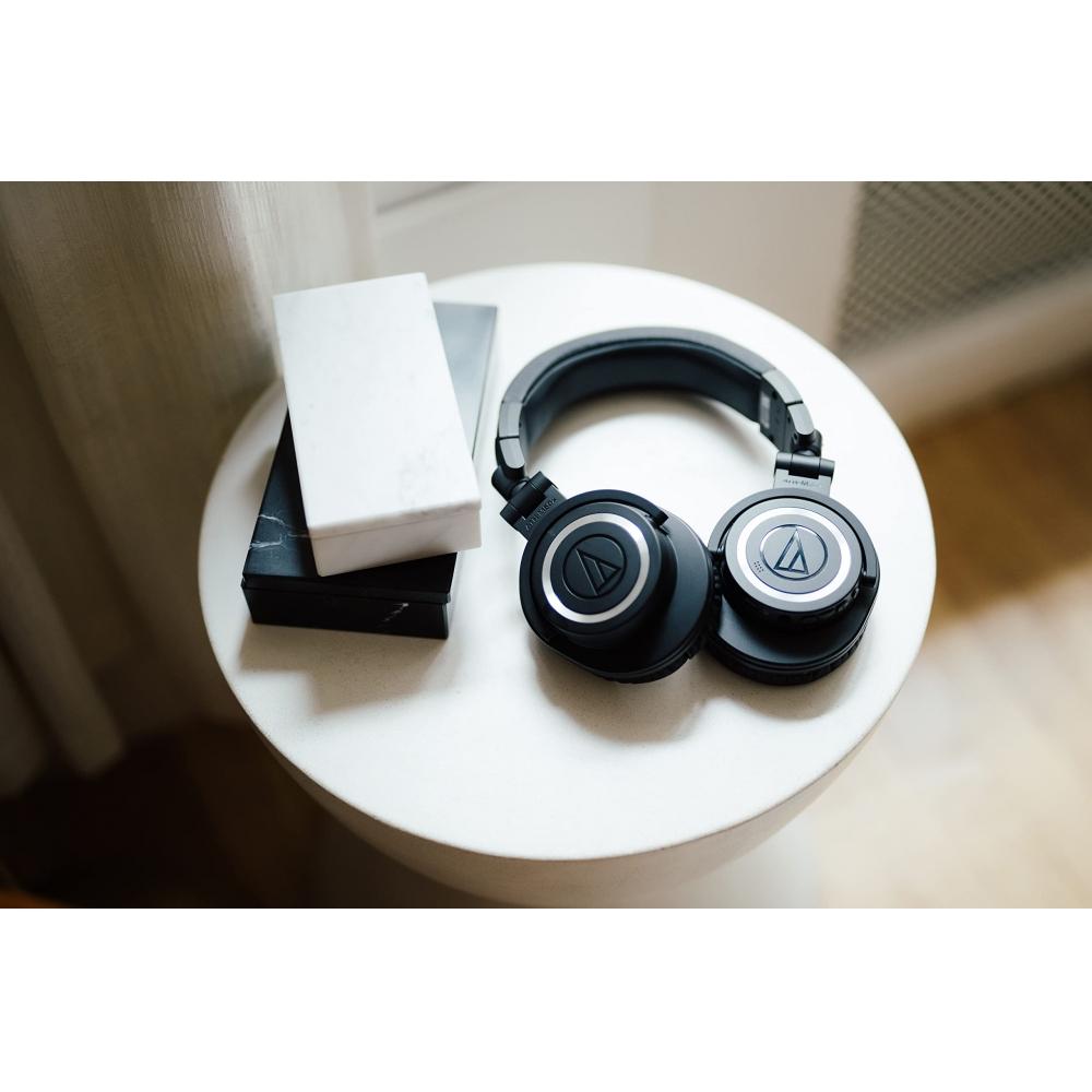 Беспроводные наушники Audio-Technica ATH-M50xBT2 Наушники Проводные наушники Bluetooth 45 мм Драйвер большого диаметра AAC LDAC Режим малой задержки Формирование луча