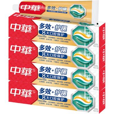 Зубная паста Zhonghua с мультиэффектом и защитой десен (4-Pack)