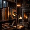 Compact Mini Size LED Bookshelf Decor Light Fine Craftsmanship Desktop Ornament  Study Room