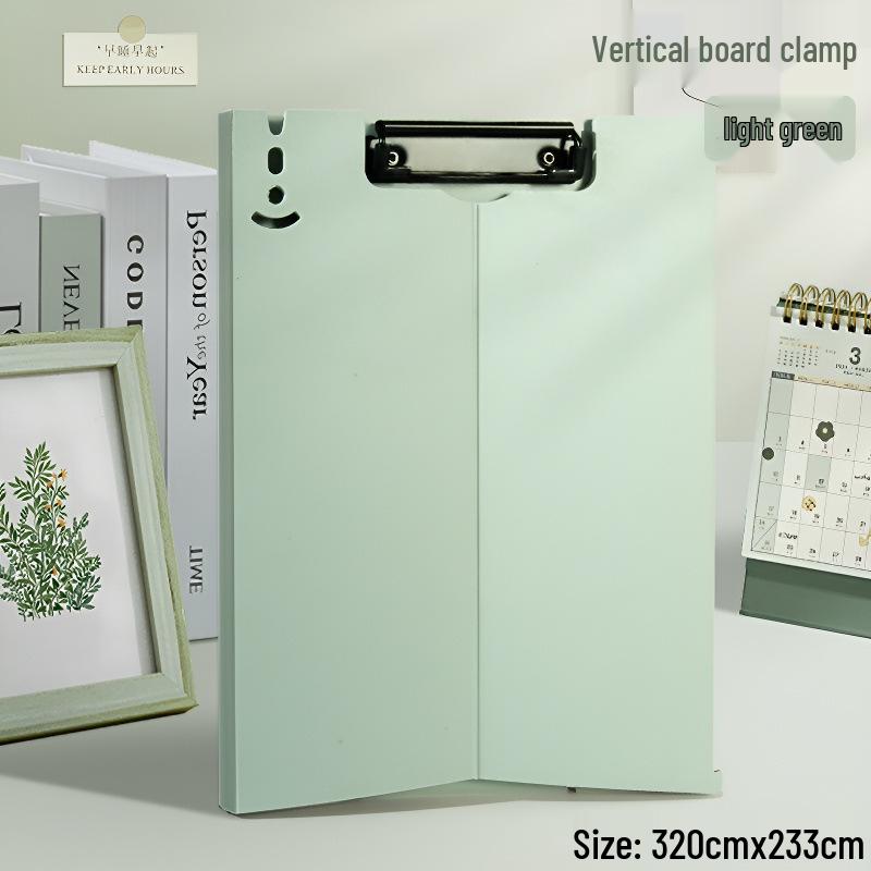 A4 Stand-Up Multifunction Clipboard & Document Storage Folder