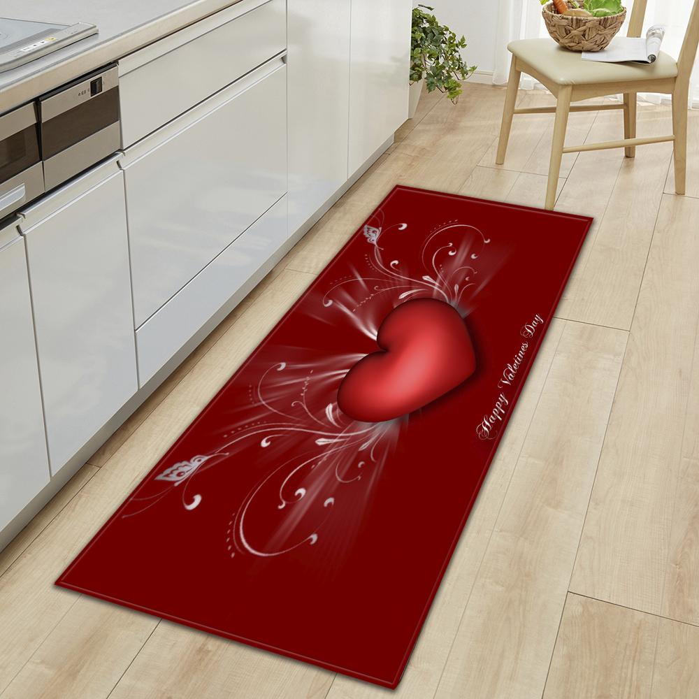 Kitchen Carpet Living Room Bedroom Floor Carpet Corridor Door Mat Door Bathroom Non-slip Floor Mat