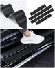 Side Step Guard, Protective Sticker, Car Door Sill Protector, Interior and Exterior, Car Door Molding, Side Molding, Prevents Dirt and Scratches,